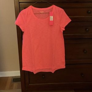 Lilly Pulitzer Etta scoopneck - Size S. Coral Sands. NWTs